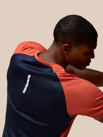 Breathable Gym T-Shirt - Orange