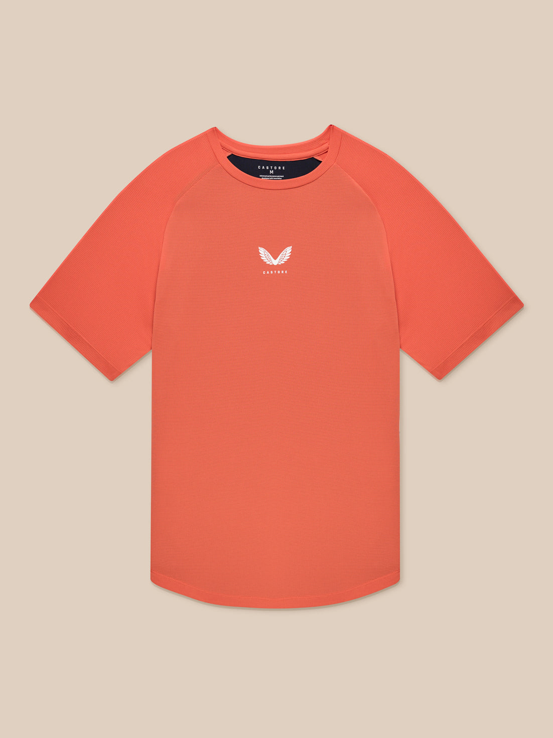Breathable Gym T-Shirt - Orange