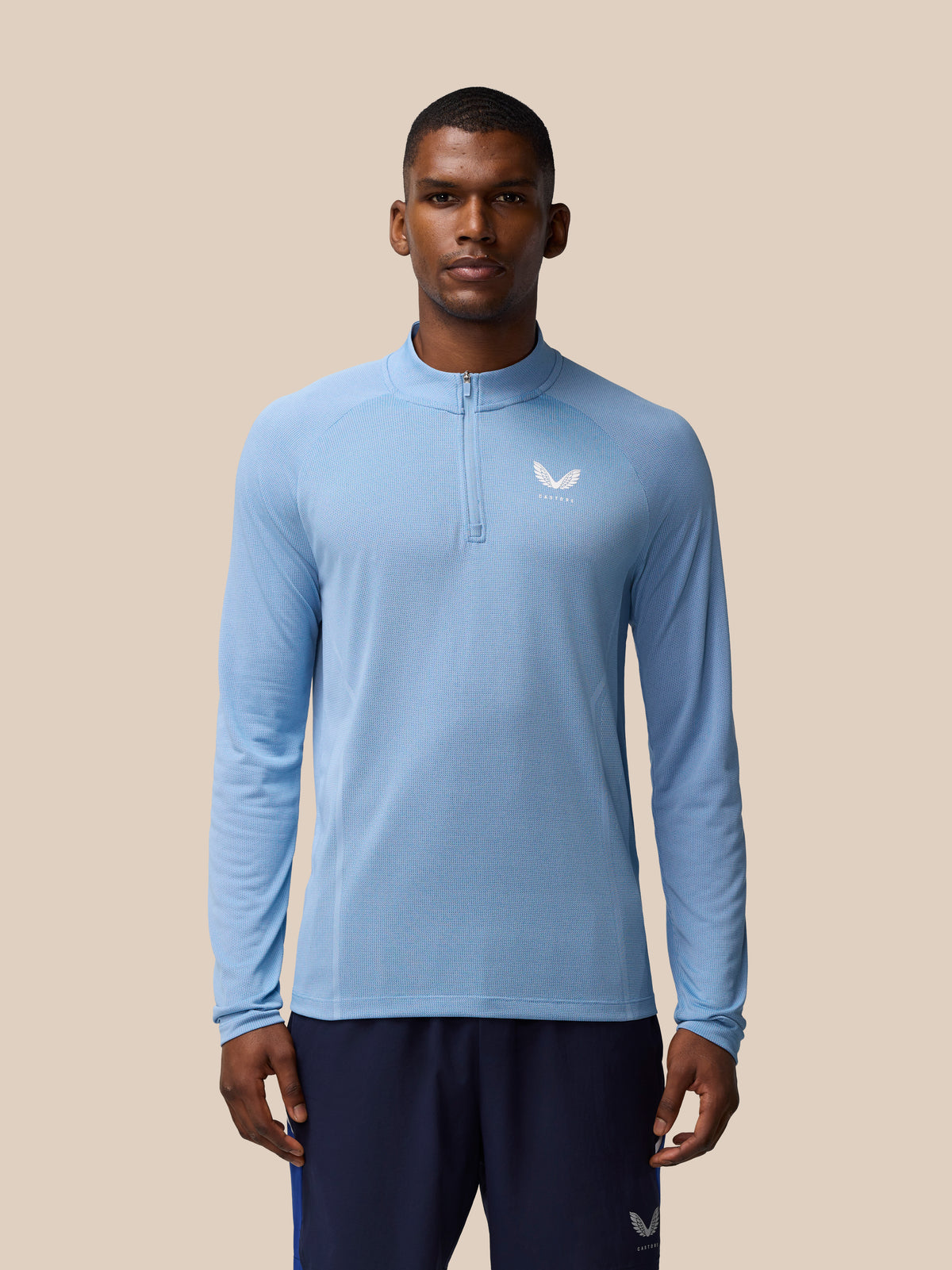 Apex Training 1/4-Zip-Oberteil - Sky Blue - Sky Blue