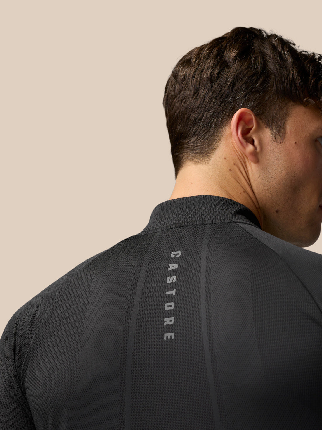 Apex Training 1/4 Zip Top - Black/Gunmetal