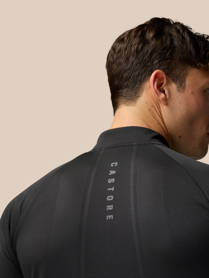 Apex Training 1/4 Zip Top - Black/Gunmetal