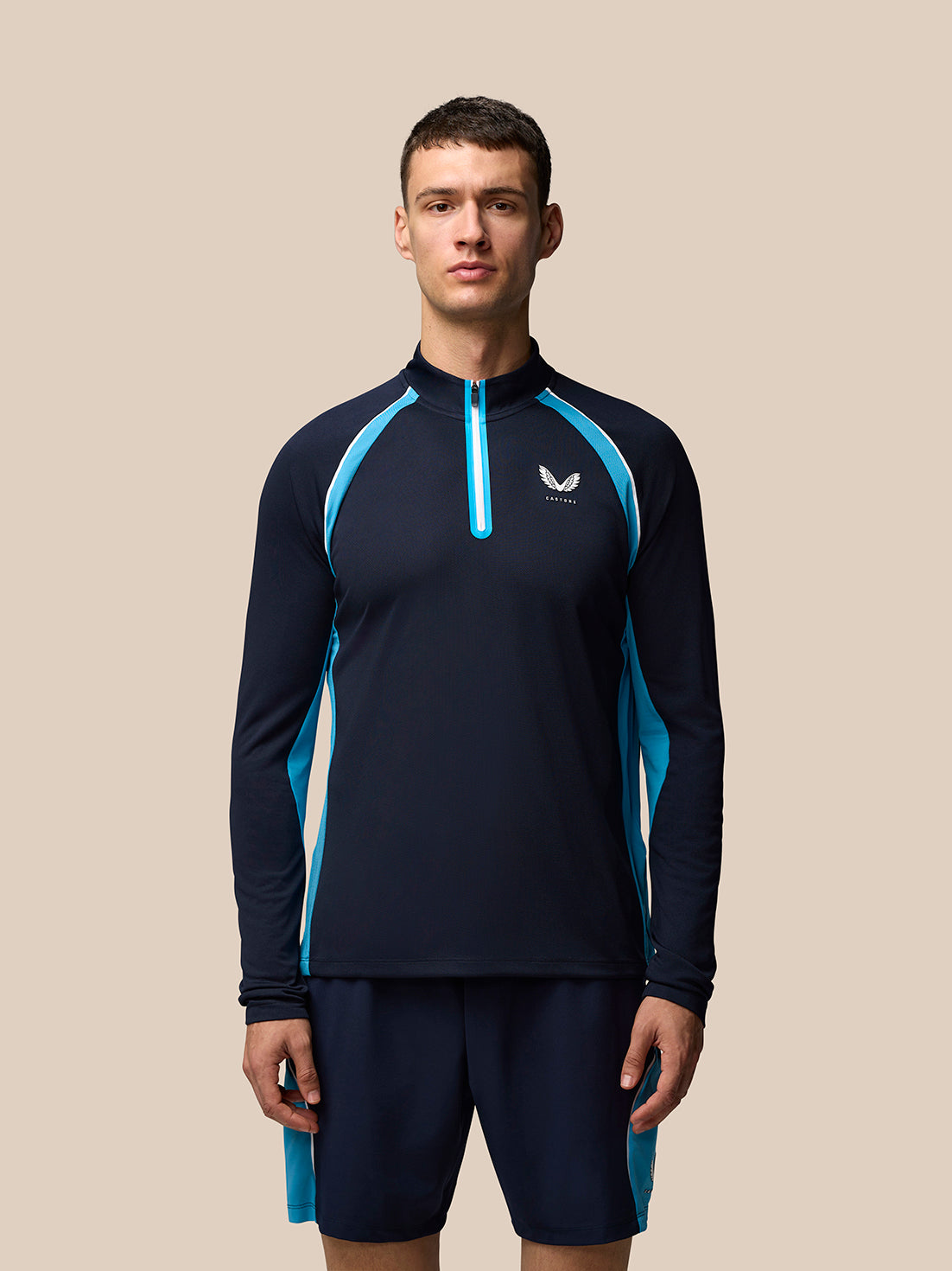 Tennis Long Sleeve Top - Navy