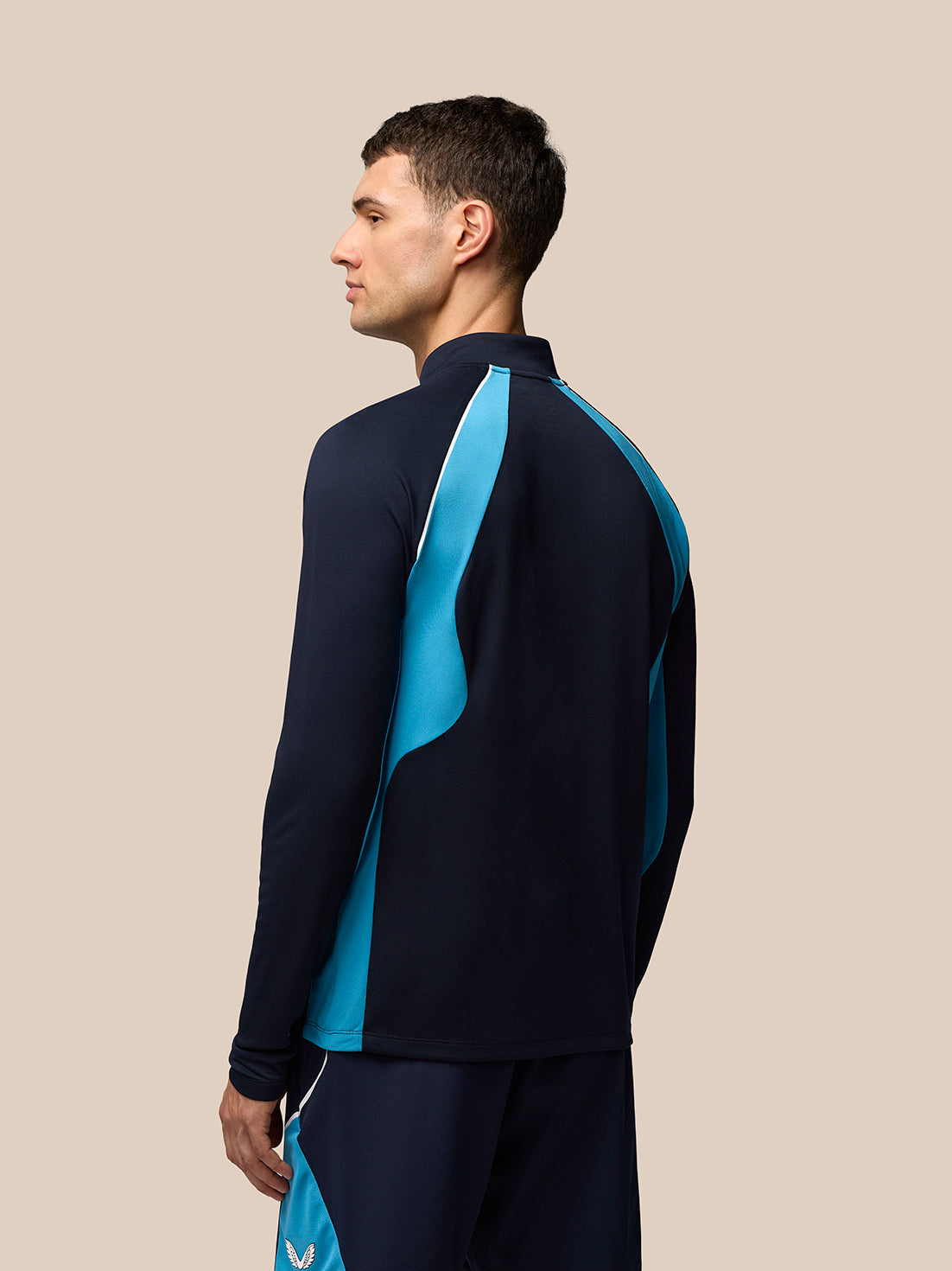Tennis Long Sleeve Top - Navy