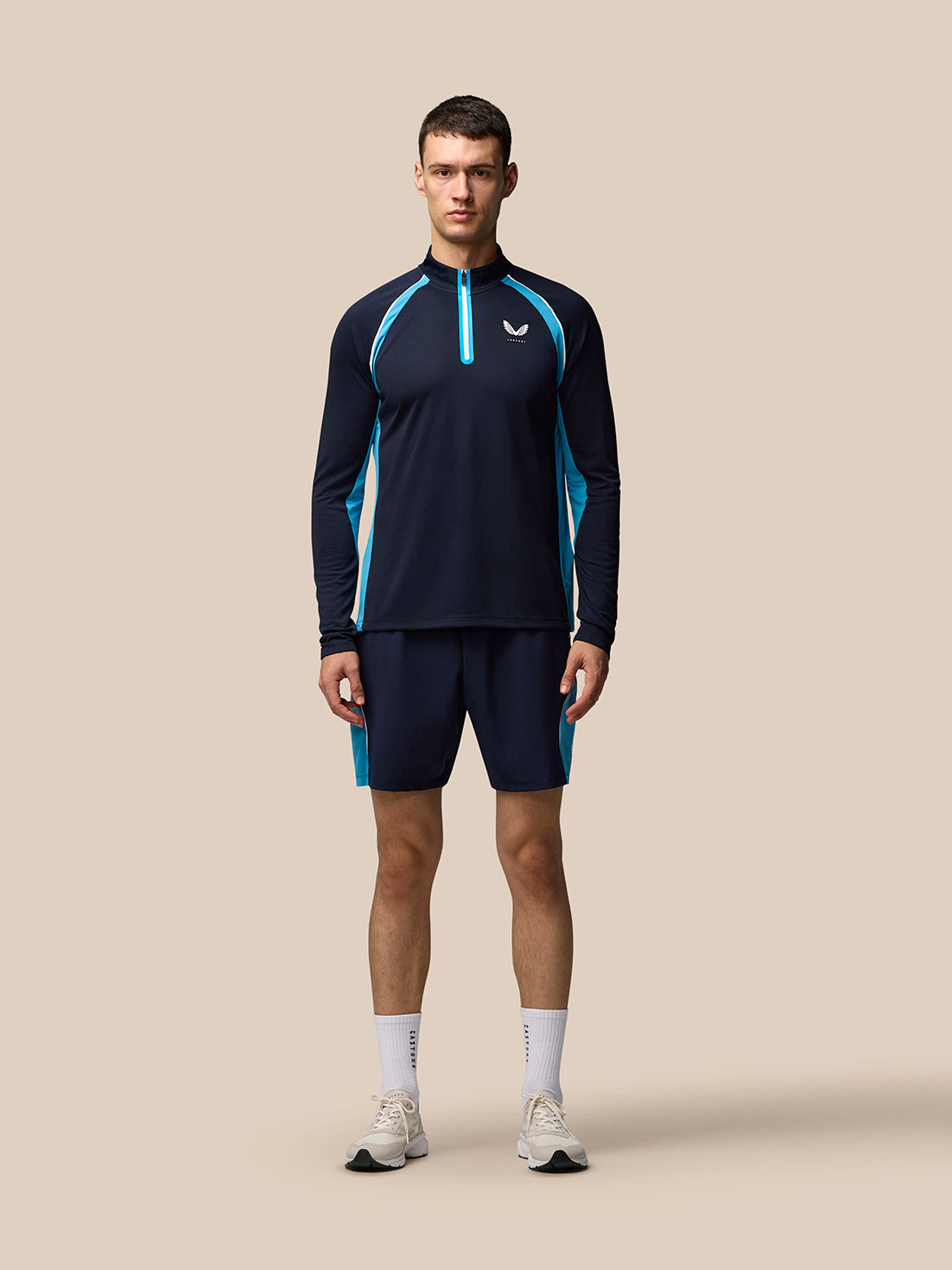 Tennis Long Sleeve Top - Navy