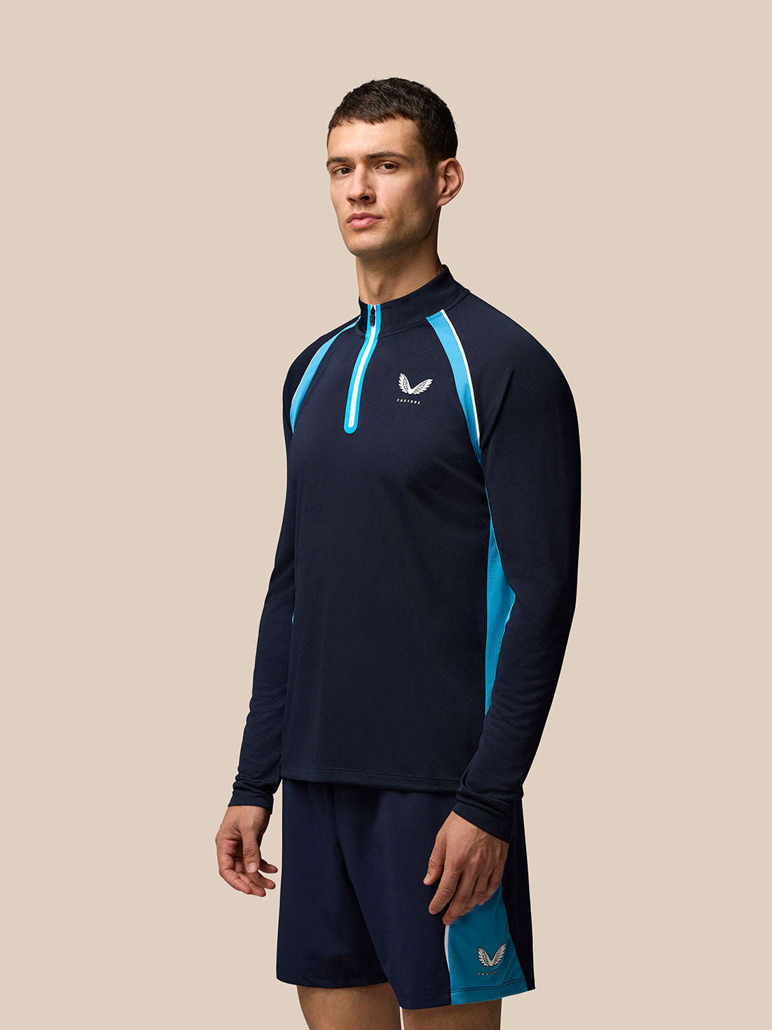 Tennis Long Sleeve Top - Navy
