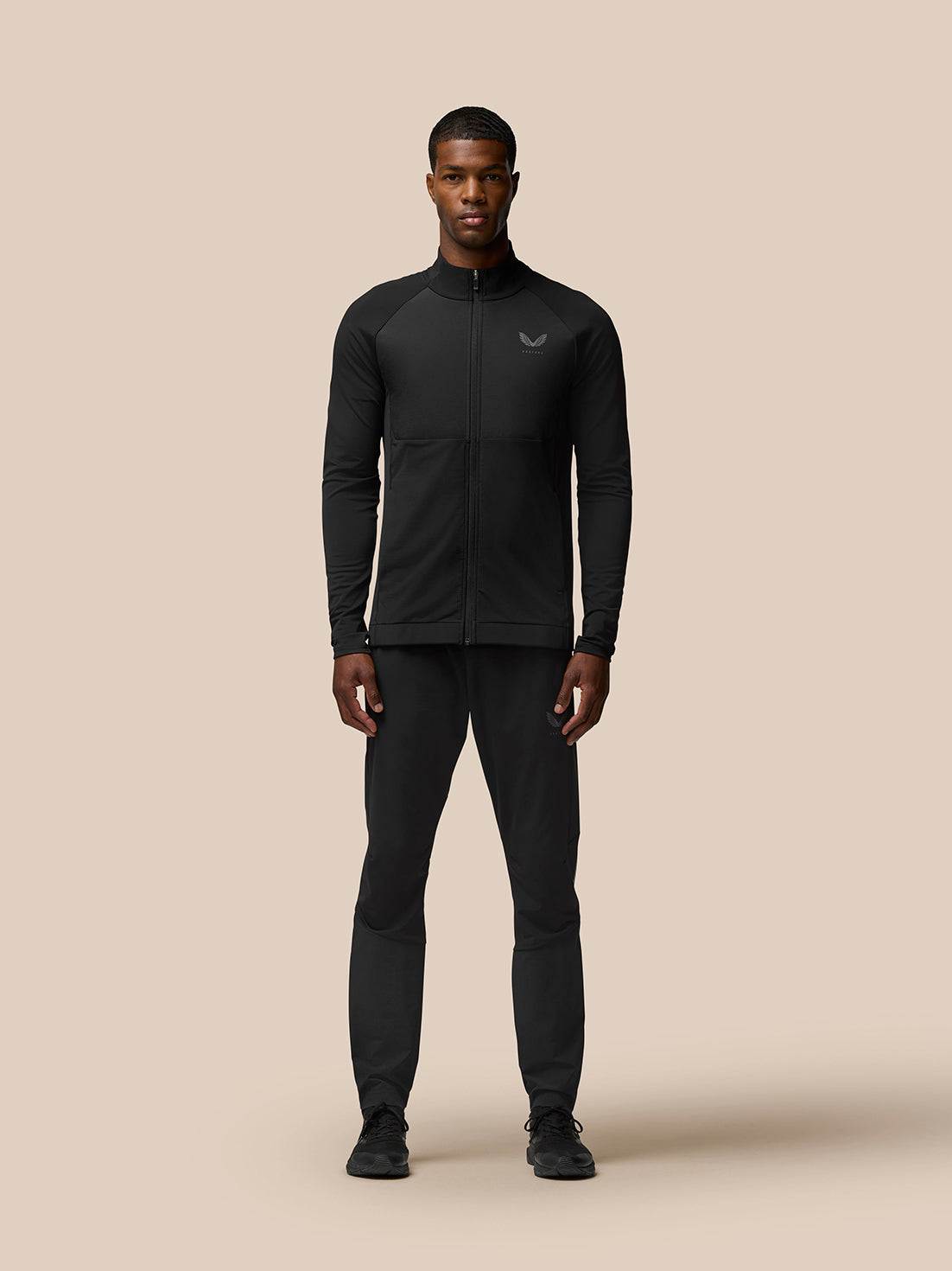 Flow Training Jacke – Schwarz - Schwarz