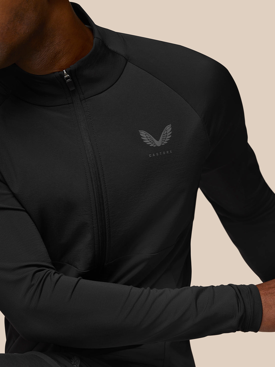 Flow Training Jacke – Schwarz - Schwarz