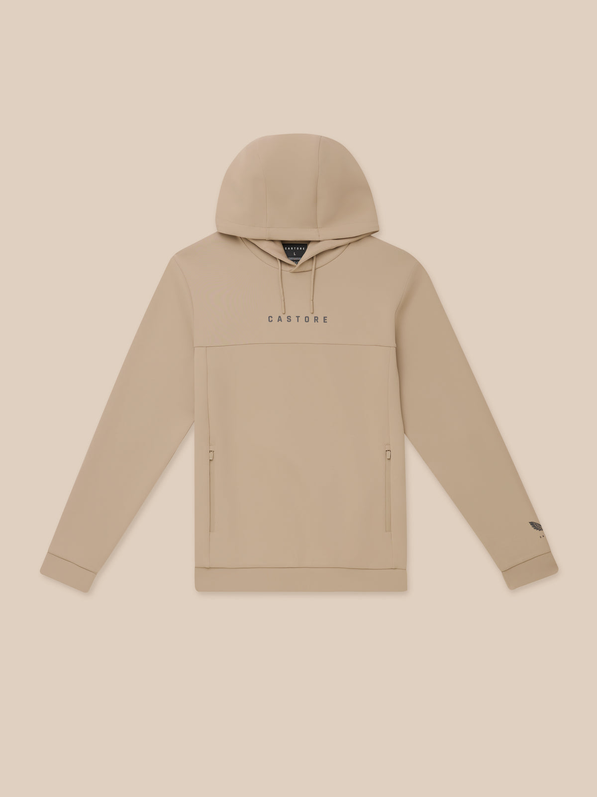 Flex Lifestyle Hoodie – Champignon - Mushroom/Gunmetal