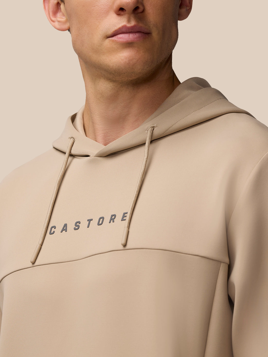 Flex Lifestyle Hoodie – Champignon - Mushroom/Gunmetal