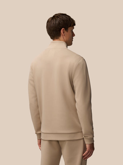 Flex Lifestyle 1/4 Zip - Mushroom/Gunmetal