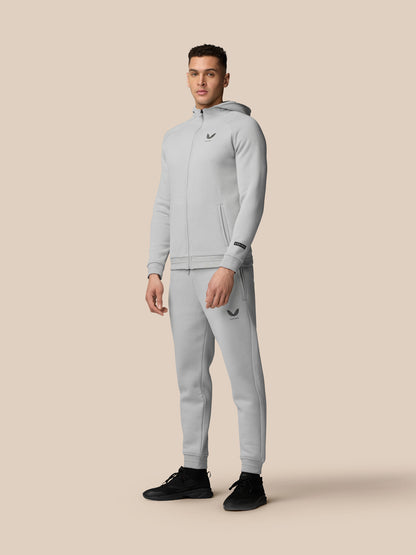 Adapt Fleece Zip-Through Hoodie - Grey