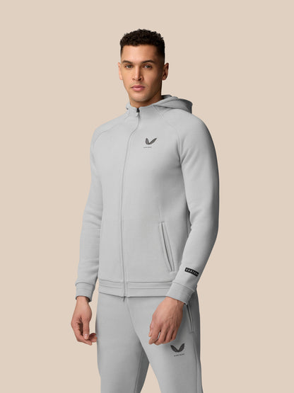 Adapt Fleece Zip-Through Hoodie - Grey
