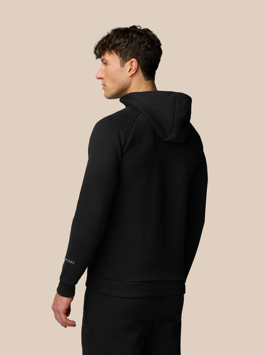 Adapt Fleece Zip-Through Hoodie - Black