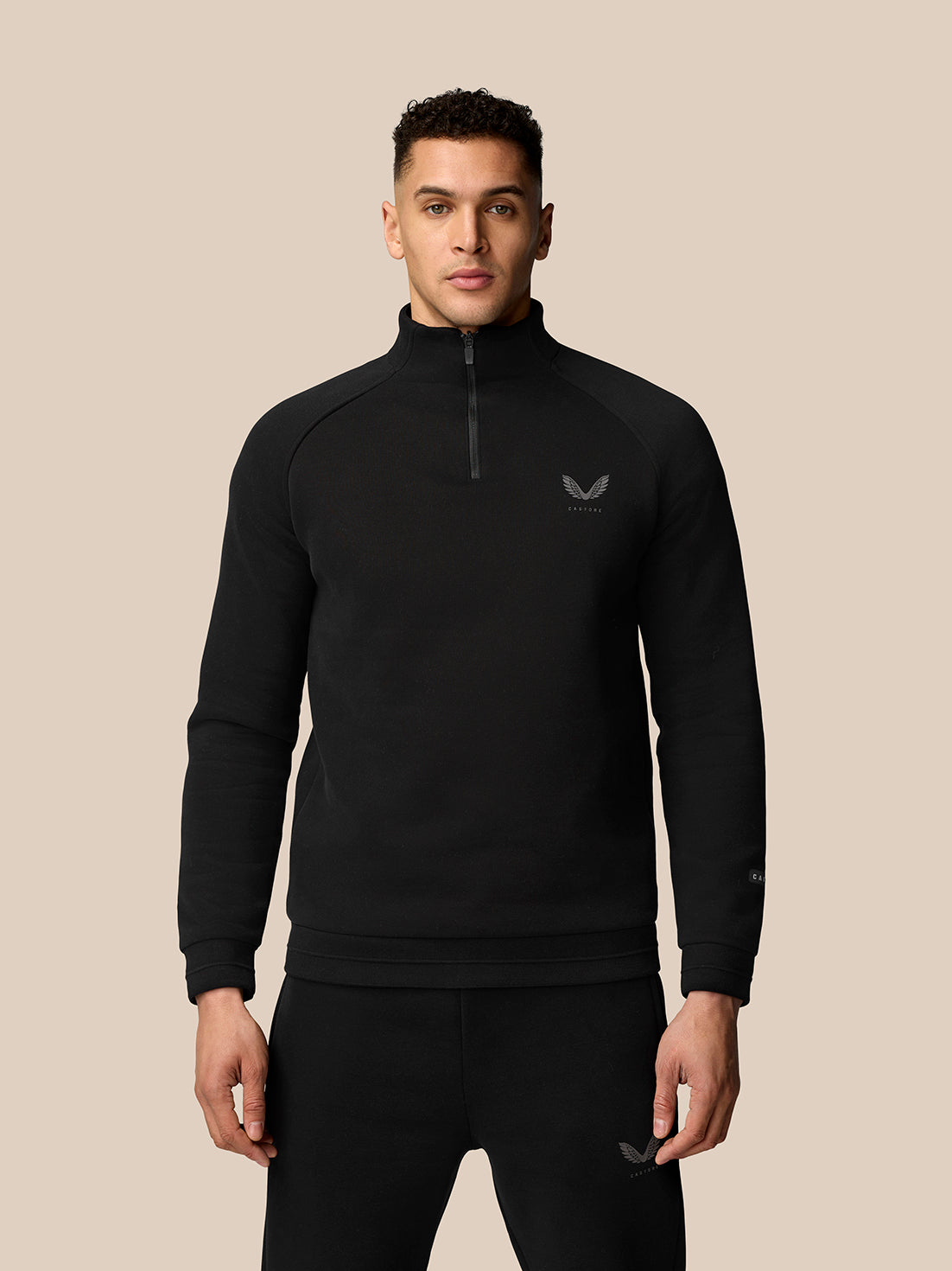 Adapt Fleece Quarter Zip - Black