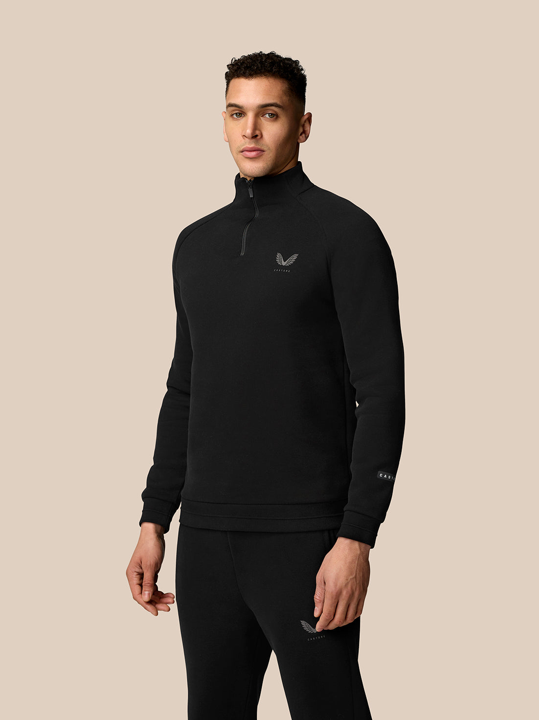 Adapt Fleece Quarter Zip - Black