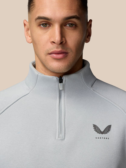 Adapt Fleece Quarter Zip - Grey