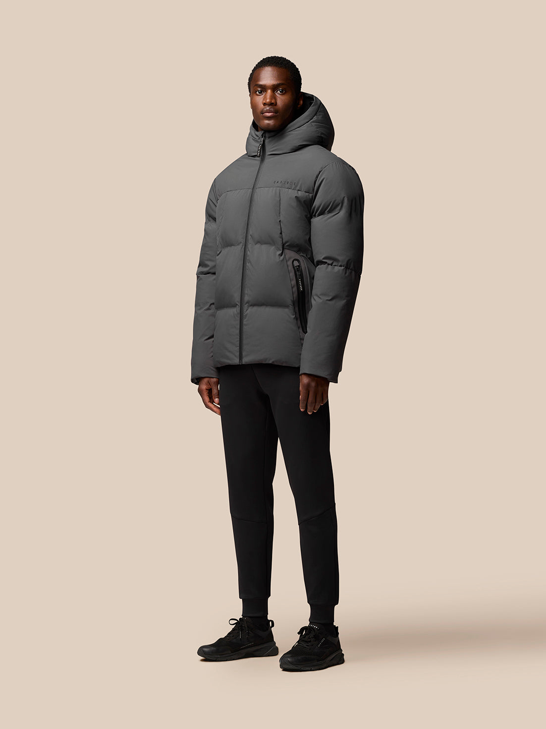 Puffer Jacket - Charcoal