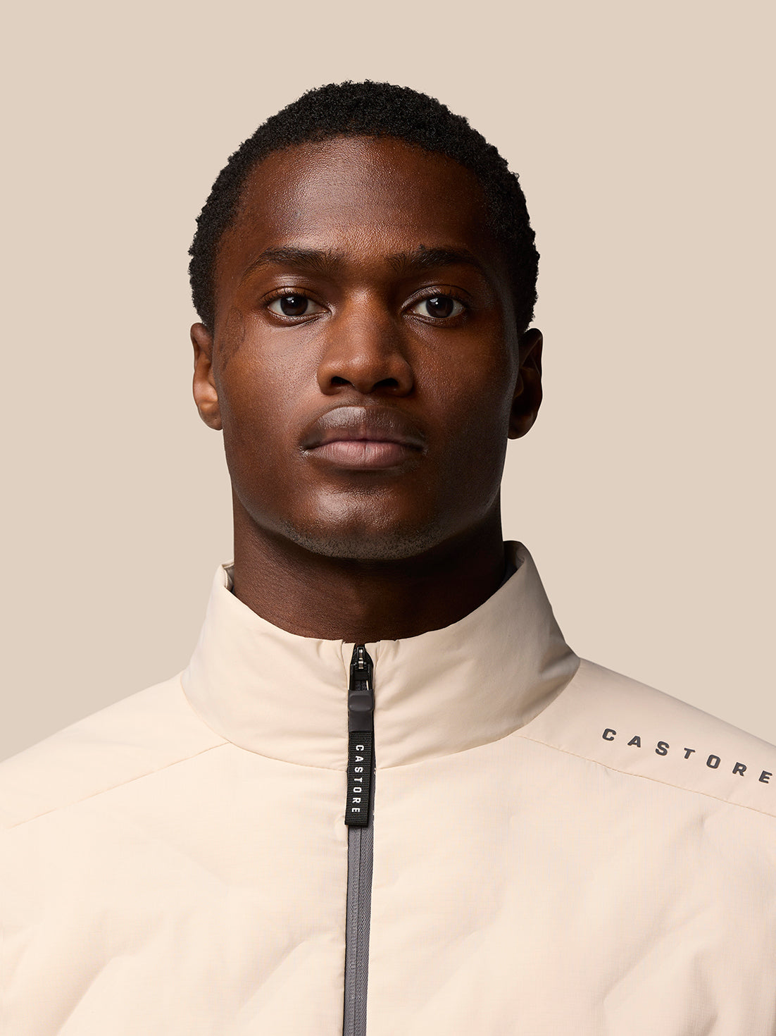 Padded Jacket - Beige