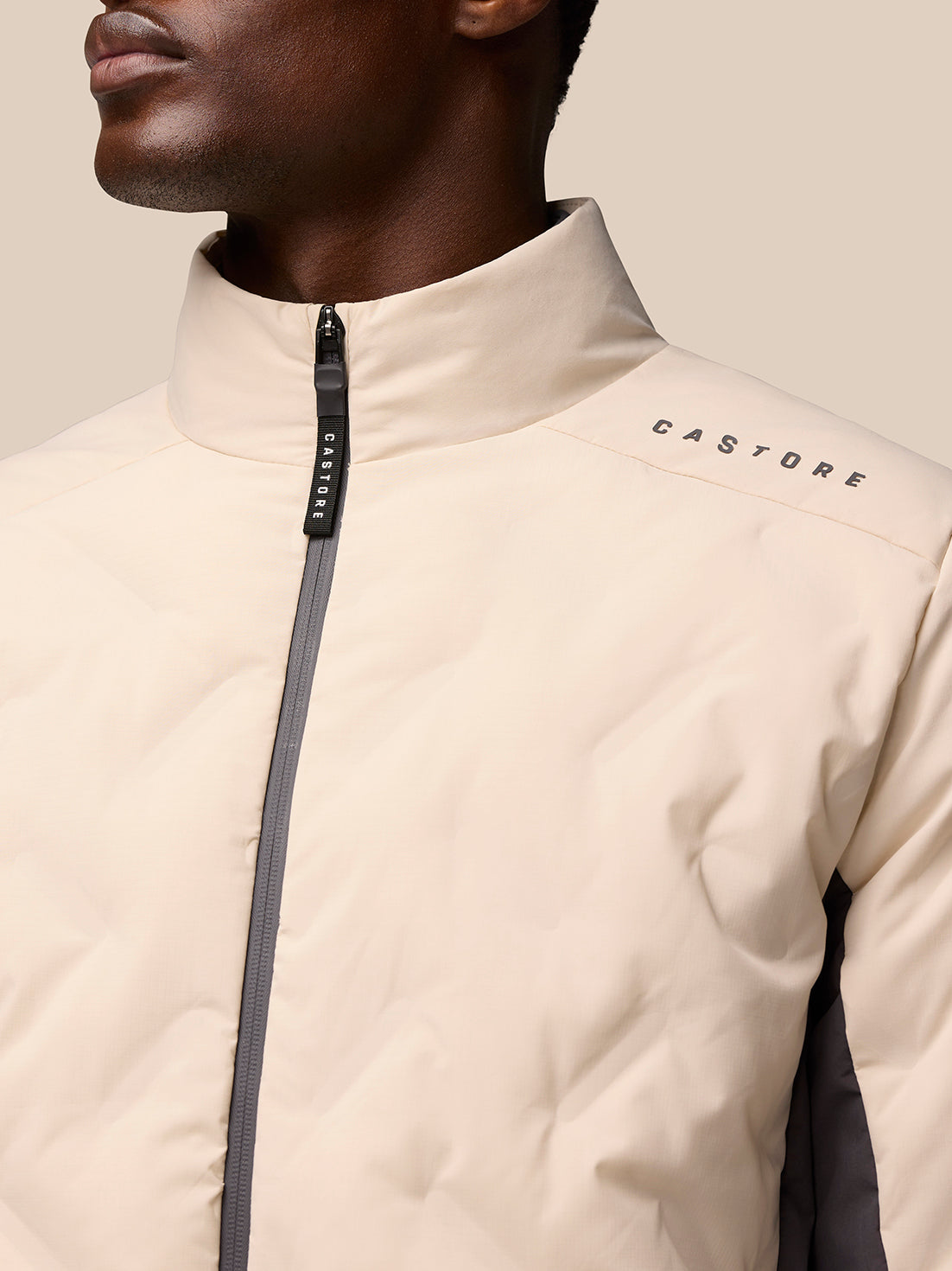 Padded Jacket - Beige