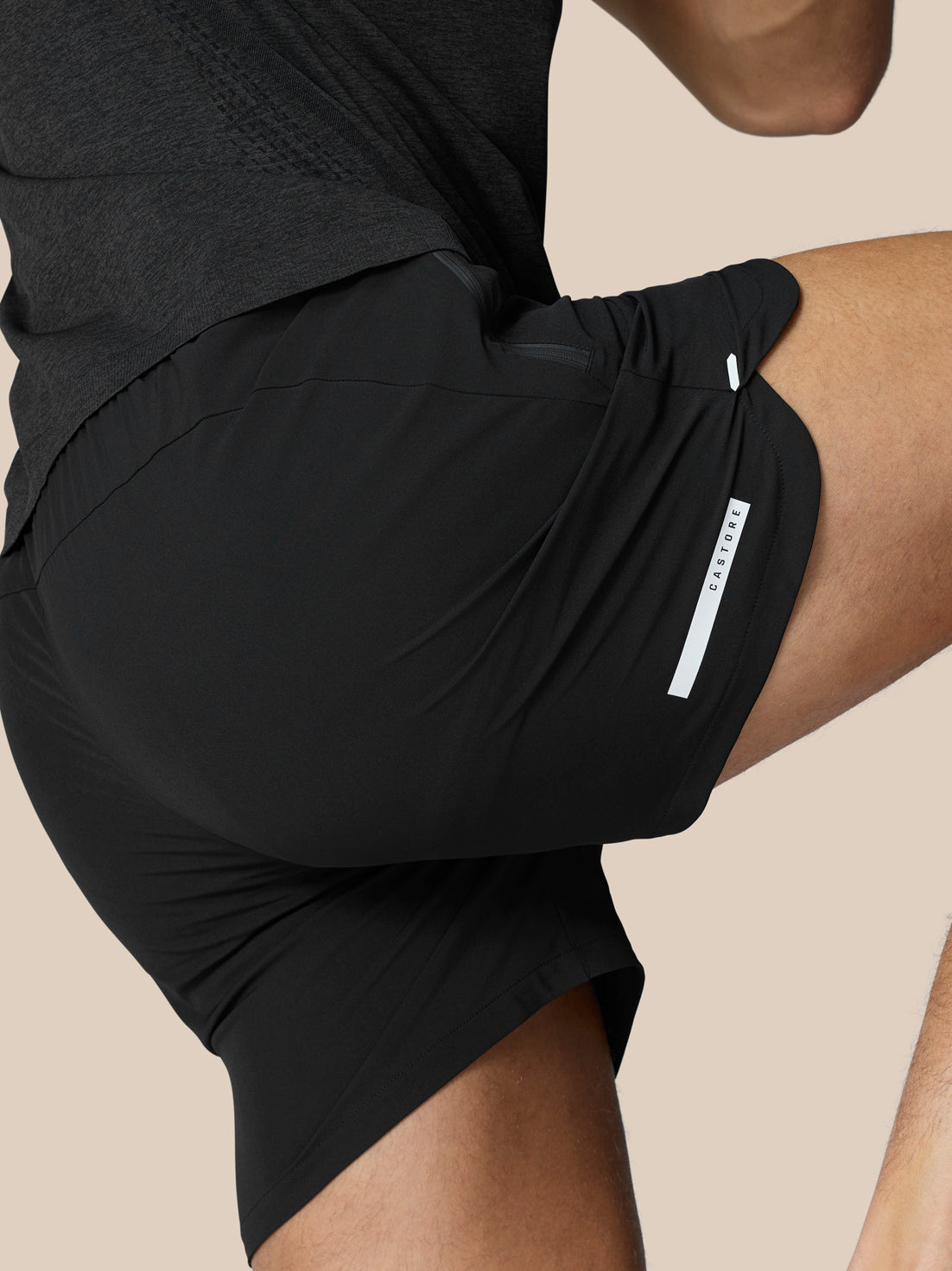 Flow Training Shorts – Schwarz - Black