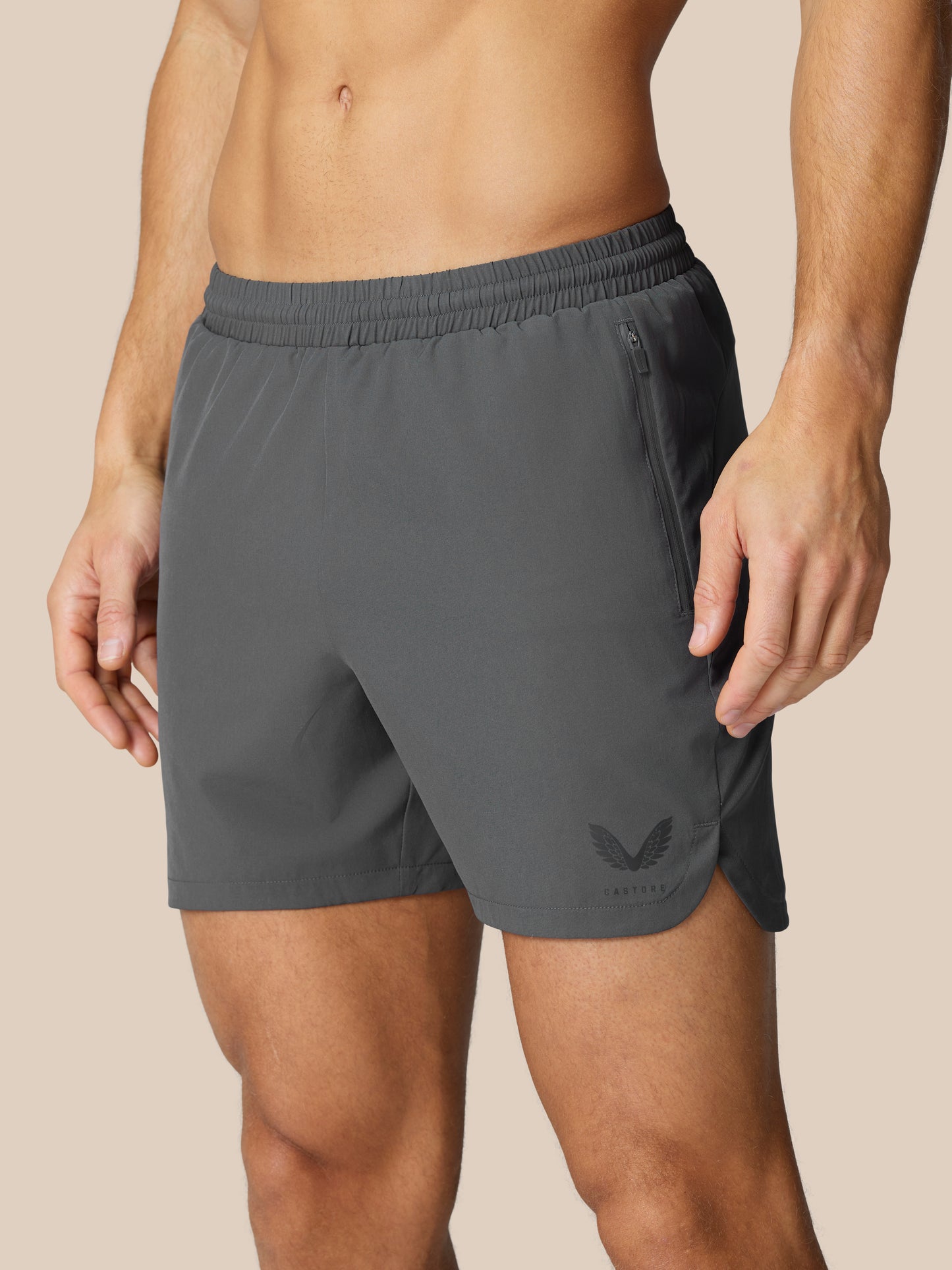 Flow Training Shorts - Gunmetal