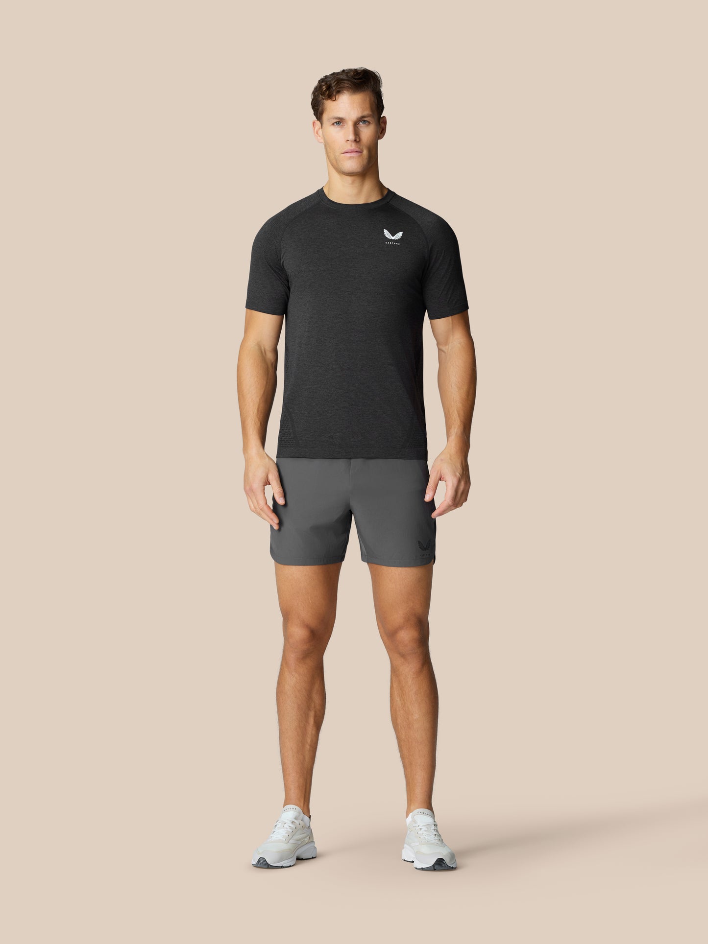 Flow Training Shorts - Gunmetal
