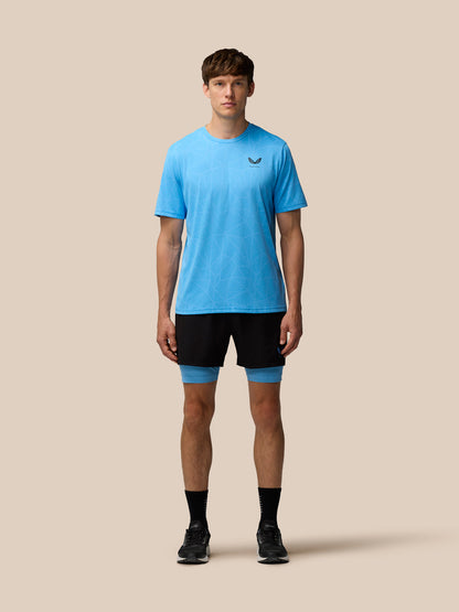 Flow 2-in-1 Shorts - Black/Cool Blue