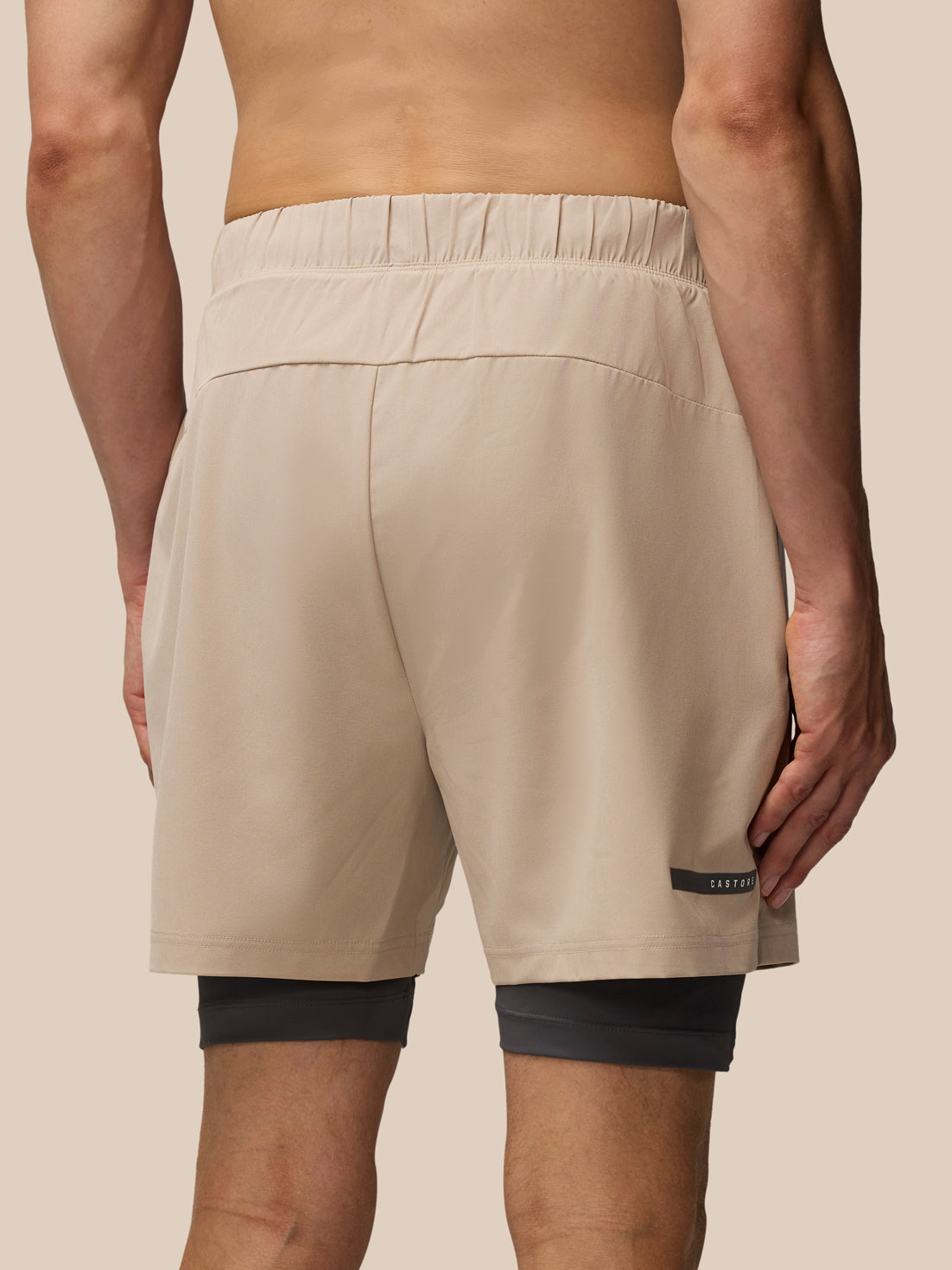 Flow 2-in-1 Shorts - Beige
