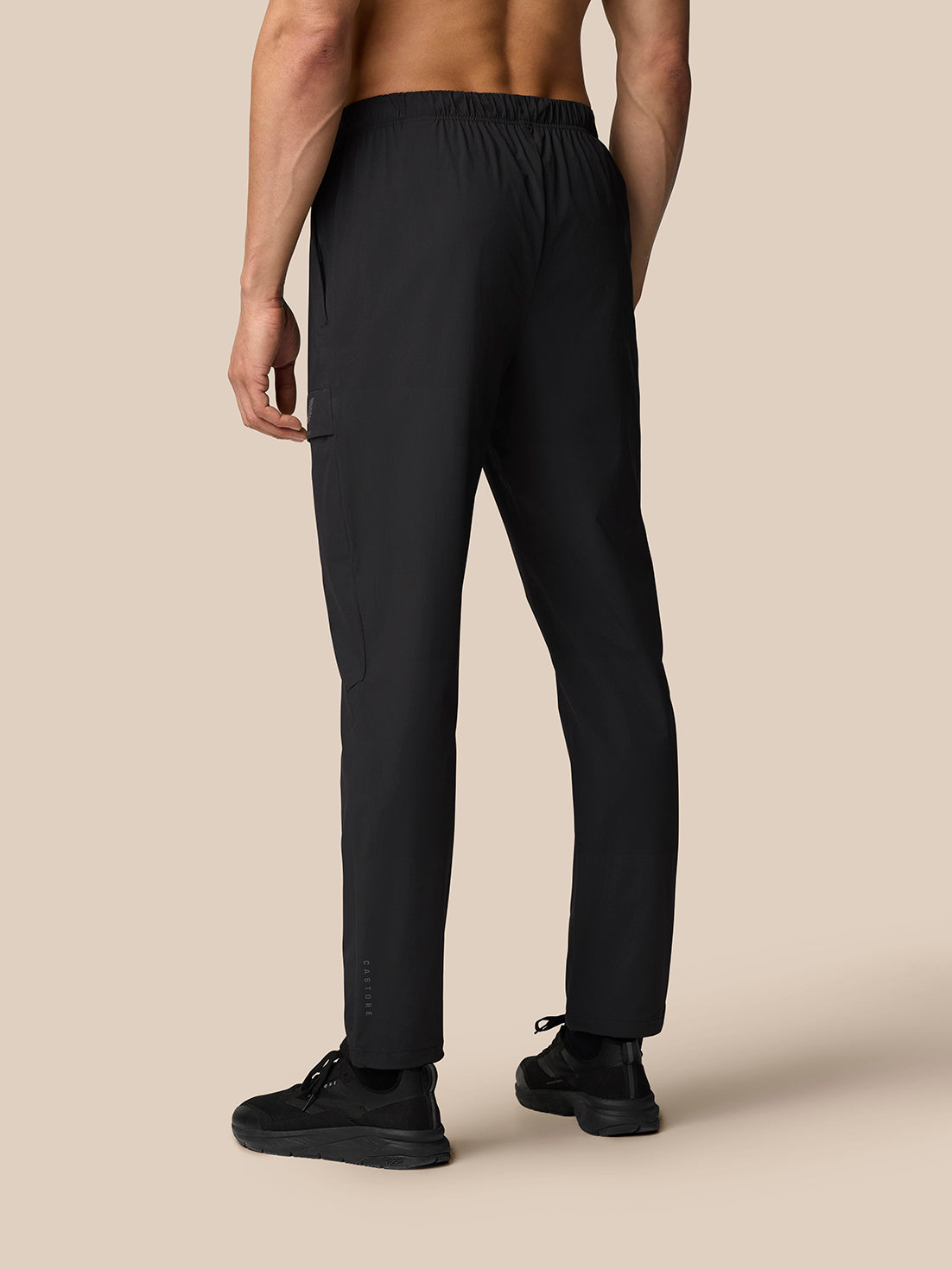Flex Lifestyle Cargo Trousers - Black