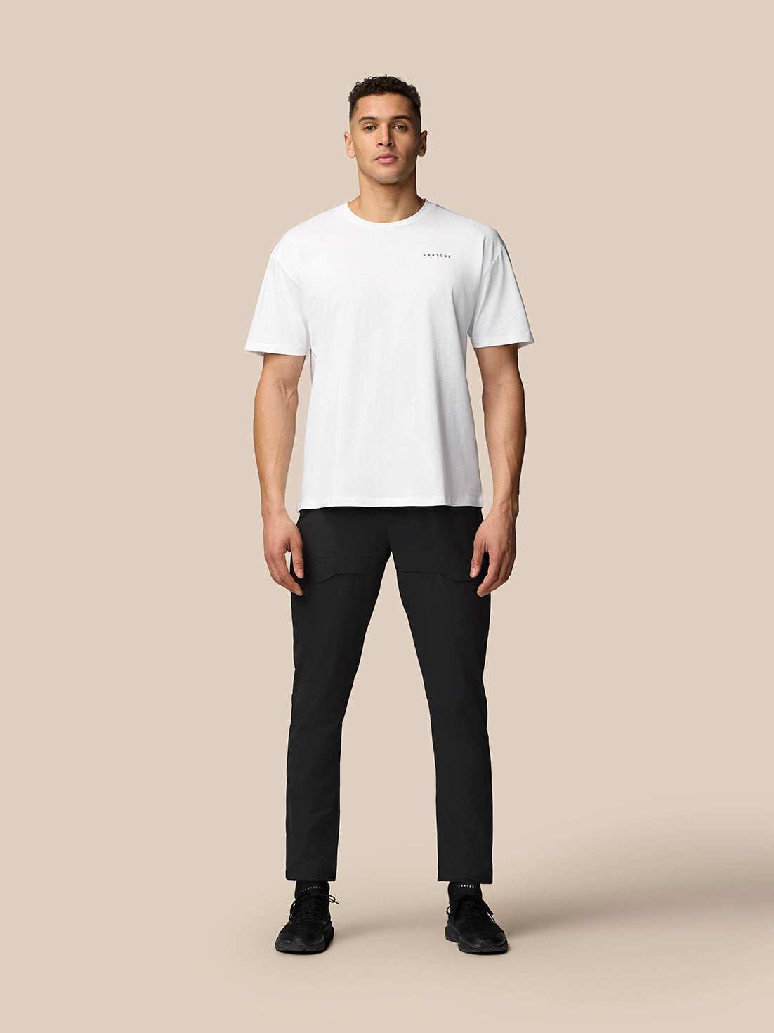 Flex Lifestyle Cargo Trousers - Black