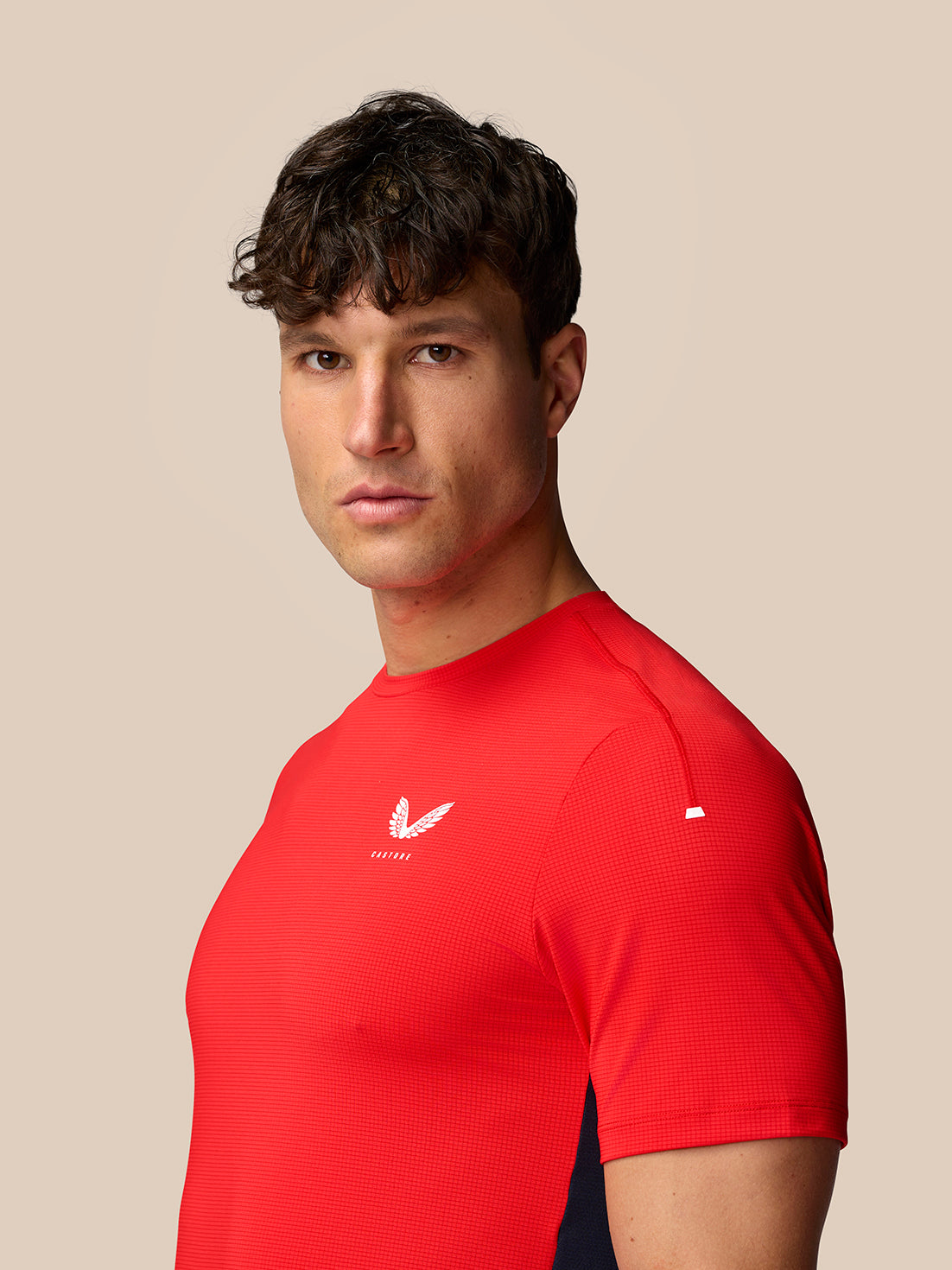 Camiseta Apex Training – Amapola - Poppy Red/White Reflective