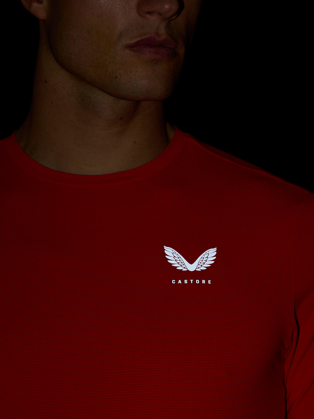 Camiseta Apex Training – Amapola - Poppy Red/White Reflective
