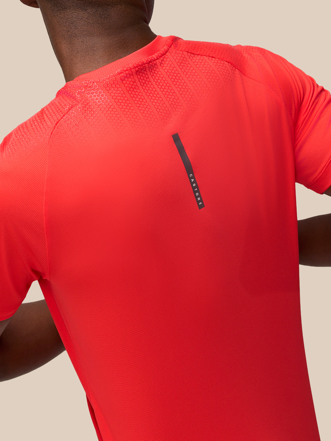 Flow Training Muscle Grip T-Shirt - Poppy