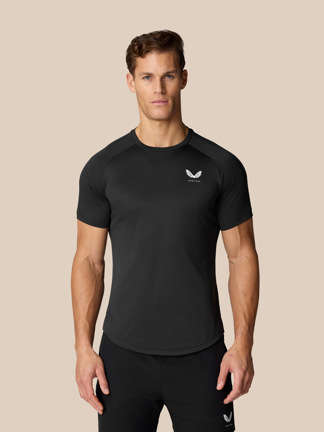Flow Training Muscle Grip T-Shirt  - Black