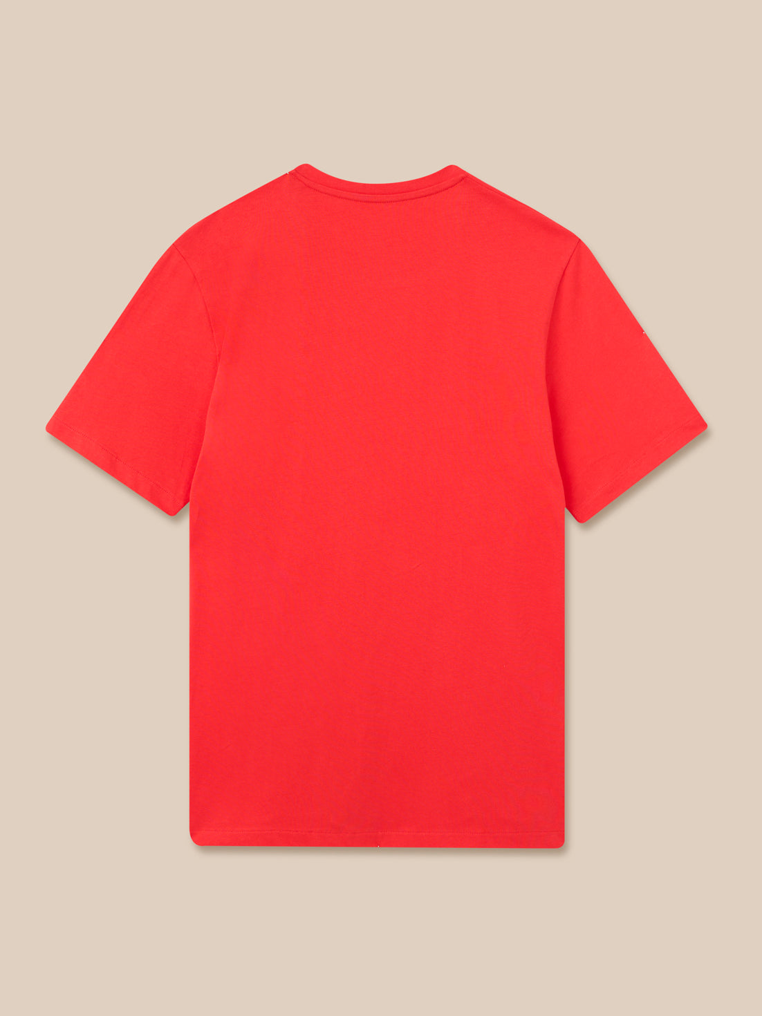 Graphic Training T-Shirt - Poppy Red - Poppy Red/White