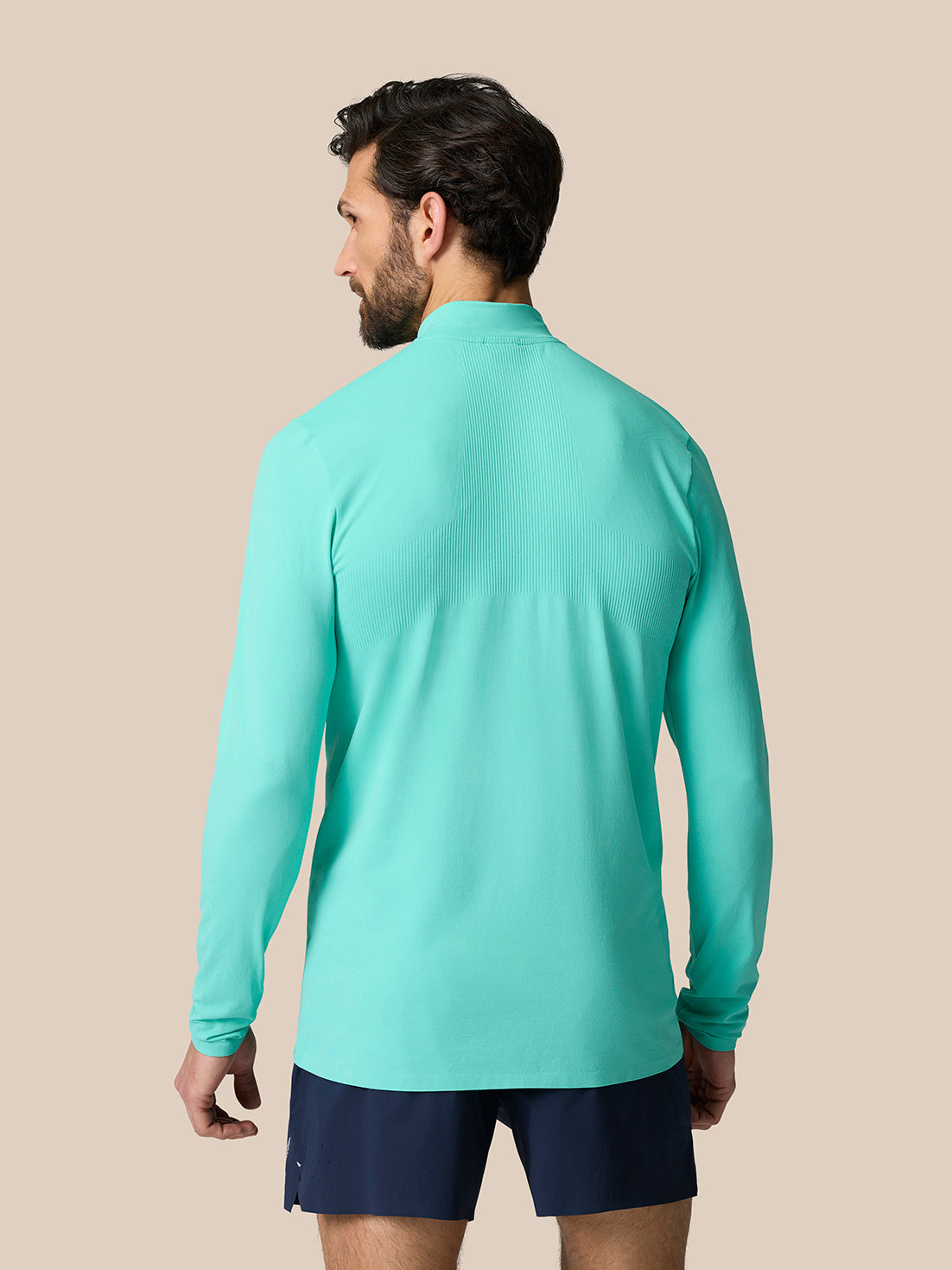 Zone Training 1/4-Zip-Oberteil - Helles Aquablau - Helles Aqua