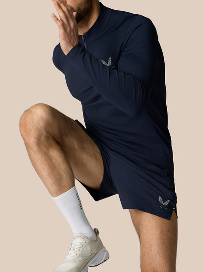 Zone Training 1/4 Zip Top - Midnight Navy