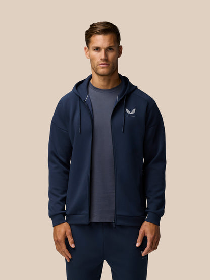 Travel Lifestyle Zip Hoodie - Navy