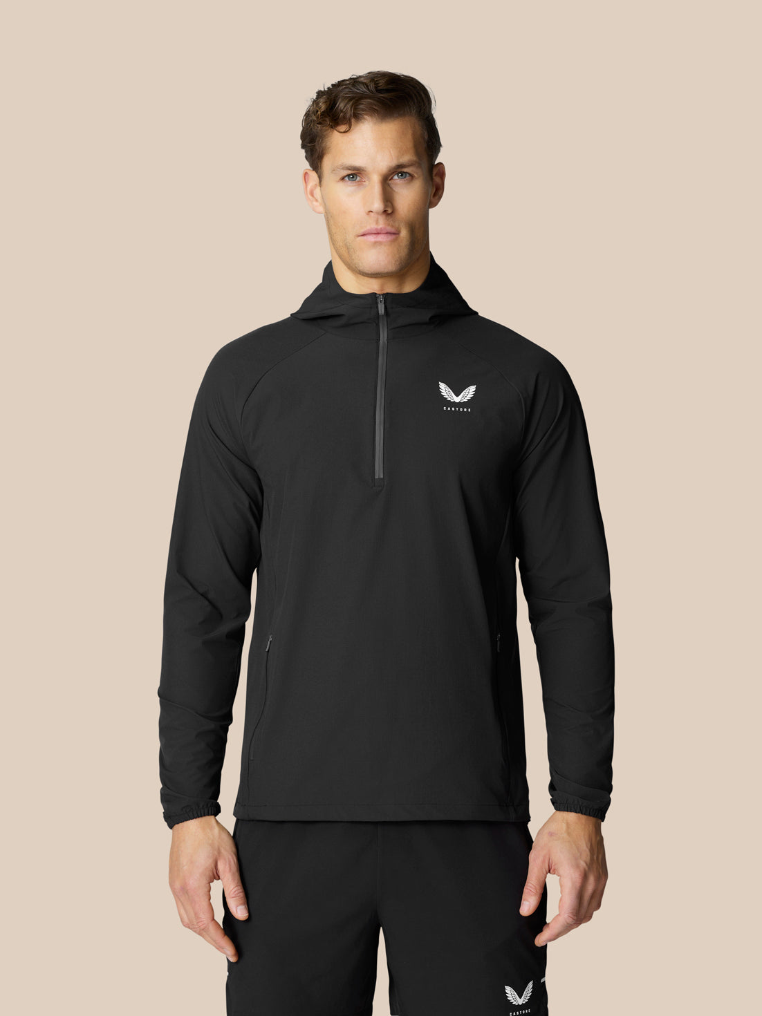 Flow Training Hoodie – Schwarz - Schwarz