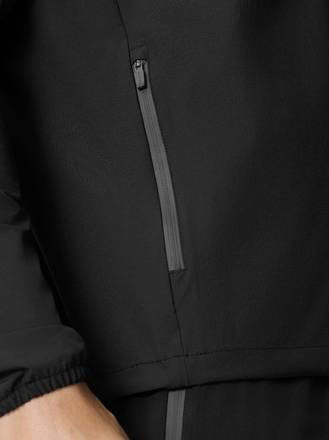 Flow Training Hoodie – Schwarz - Schwarz