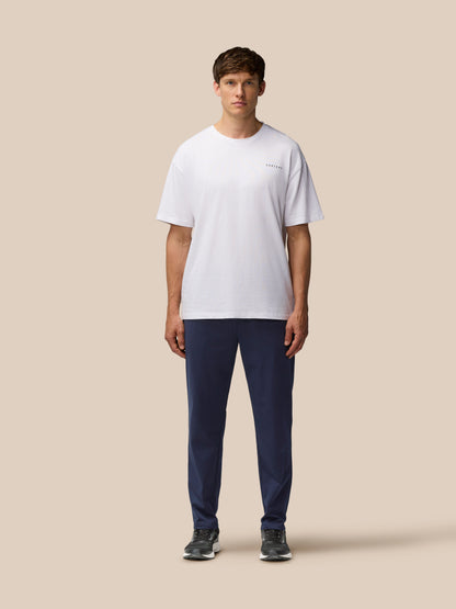 Elevated Lifestyle Tailored Trousers - Navy