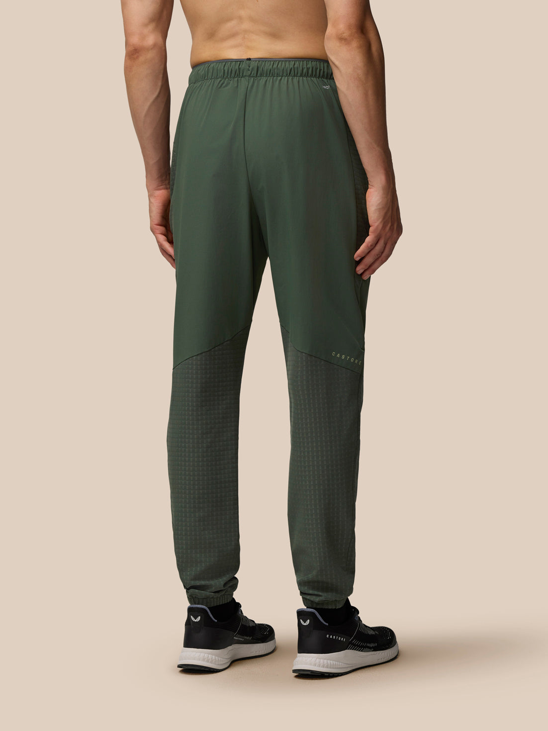 Flex Winterised Woven Joggers - Dark Green - Deep Forest/Tyhme