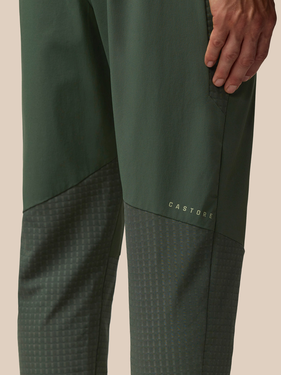 Flex Winterised Woven Joggers - Dark Green - Deep Forest/Tyhme