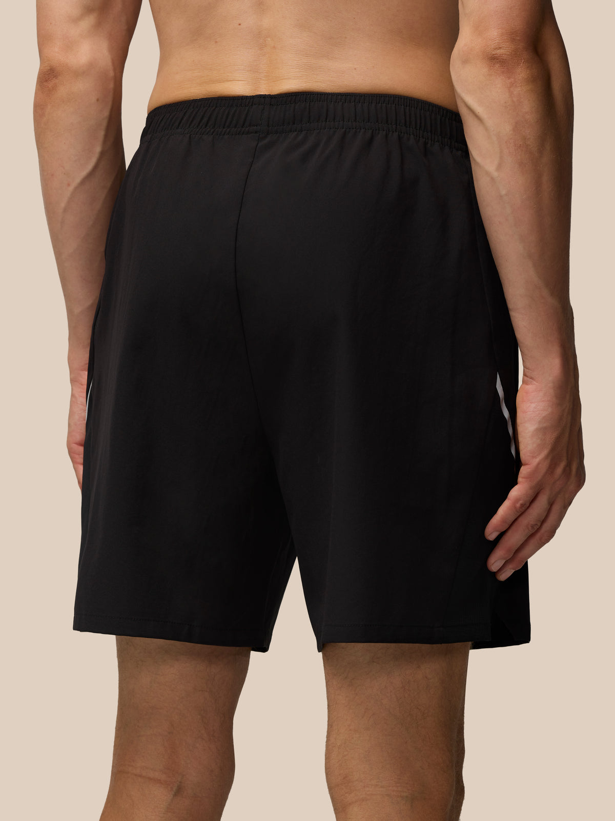 Apex Training 6” Shorts – Schwarz - Black/Silver Reflective