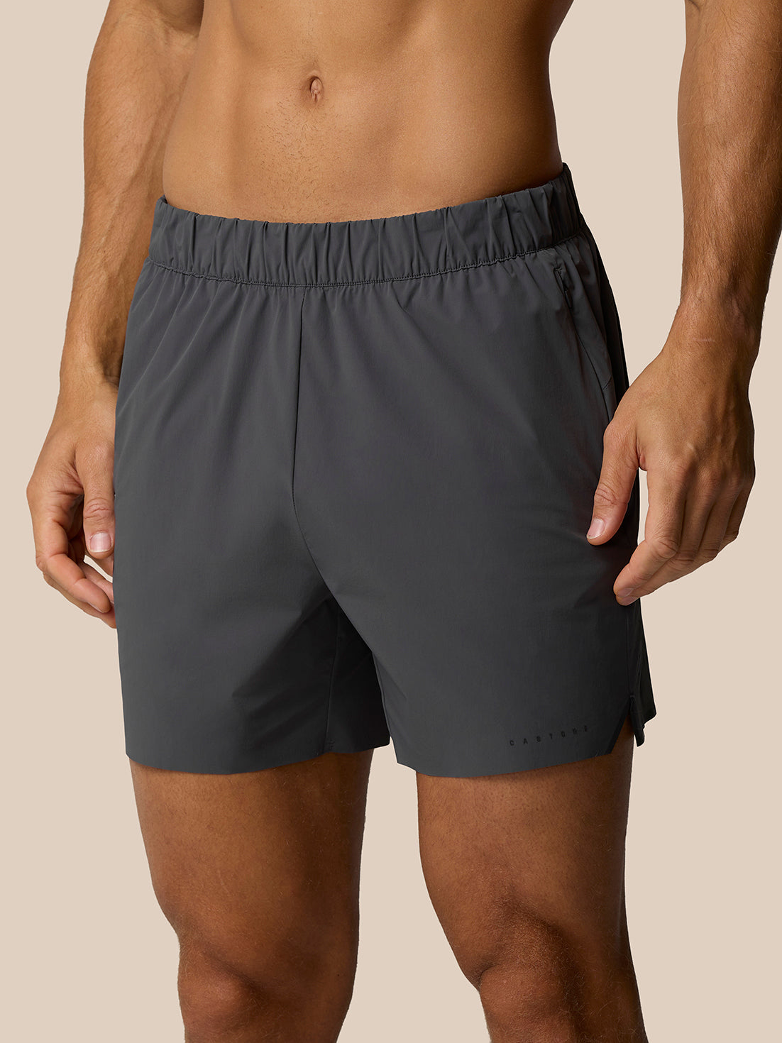 Zone Training LVS 5" Shorts - Gunmetal/ Black Reflective