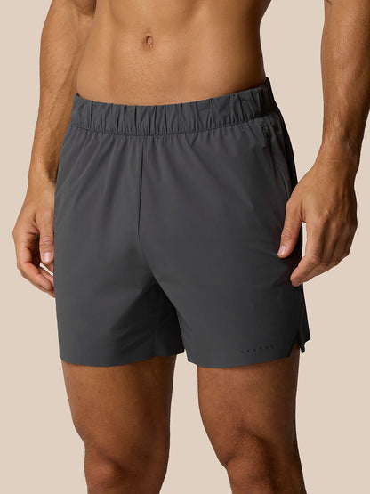 Zone Training LVS 5" Shorts - Gunmetal/ Black Reflective
