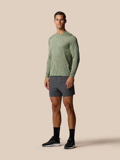 Zone Training LVS 5" Shorts - Gunmetal/ Black Reflective