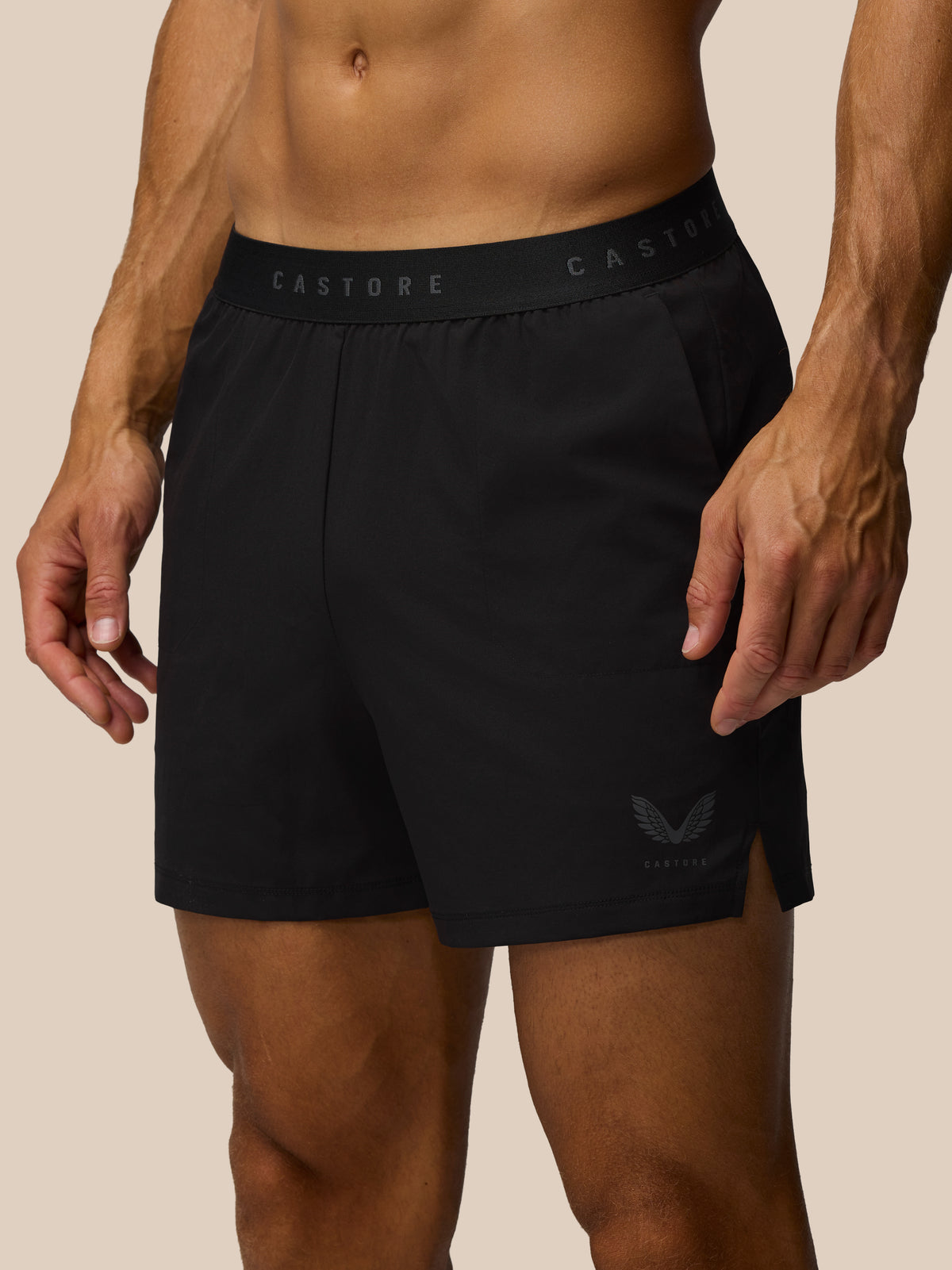Heren Adapt Training 5 Inch Short – Zwart - Zwart