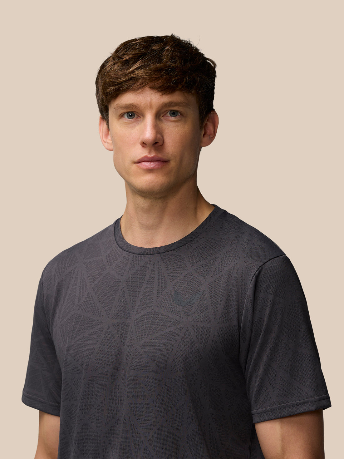 Flow Training Engineered Knit T-Shirt - Black