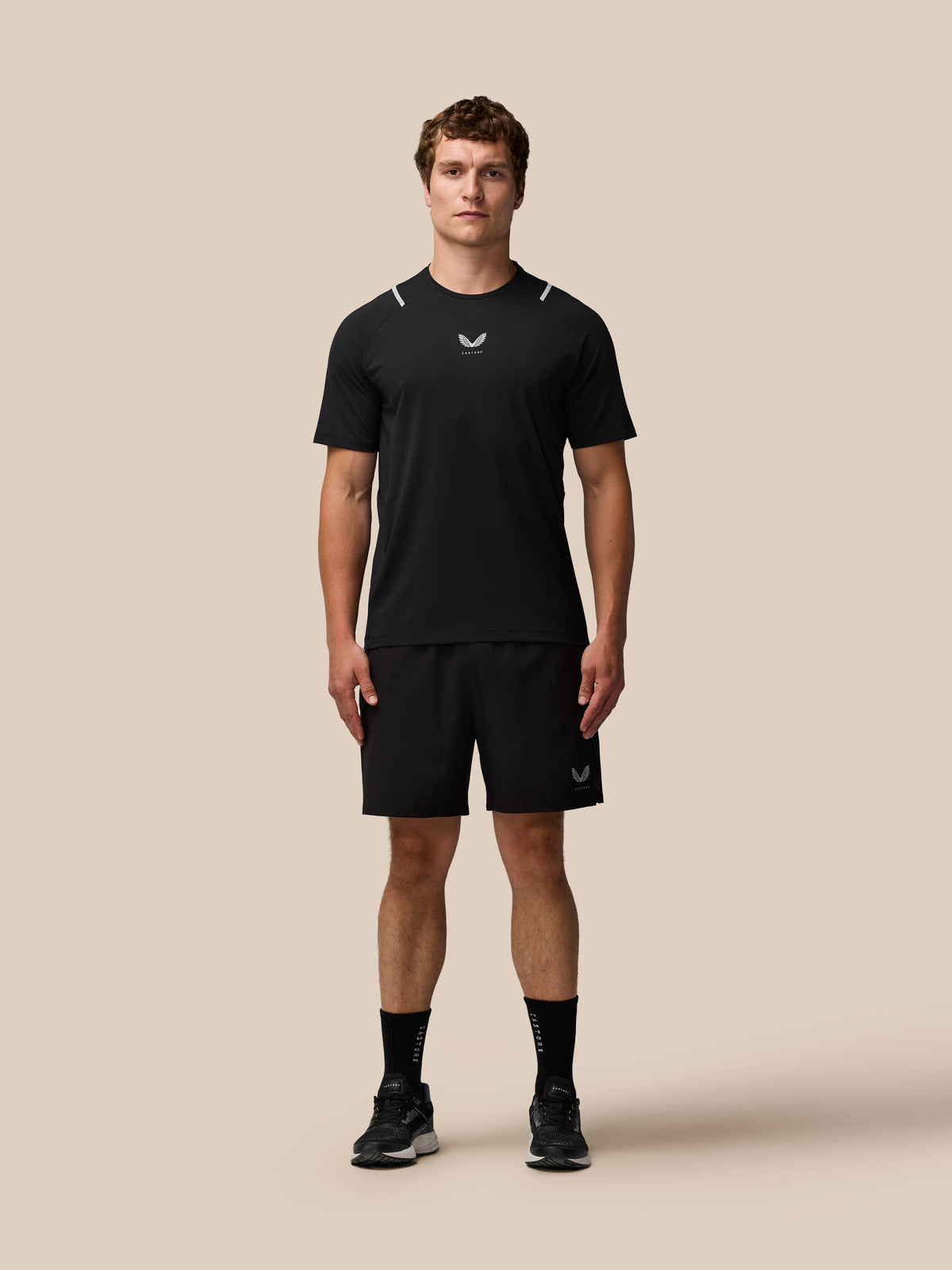 Apex Training T-Shirt – Schwarz - Black/Silver Reflective